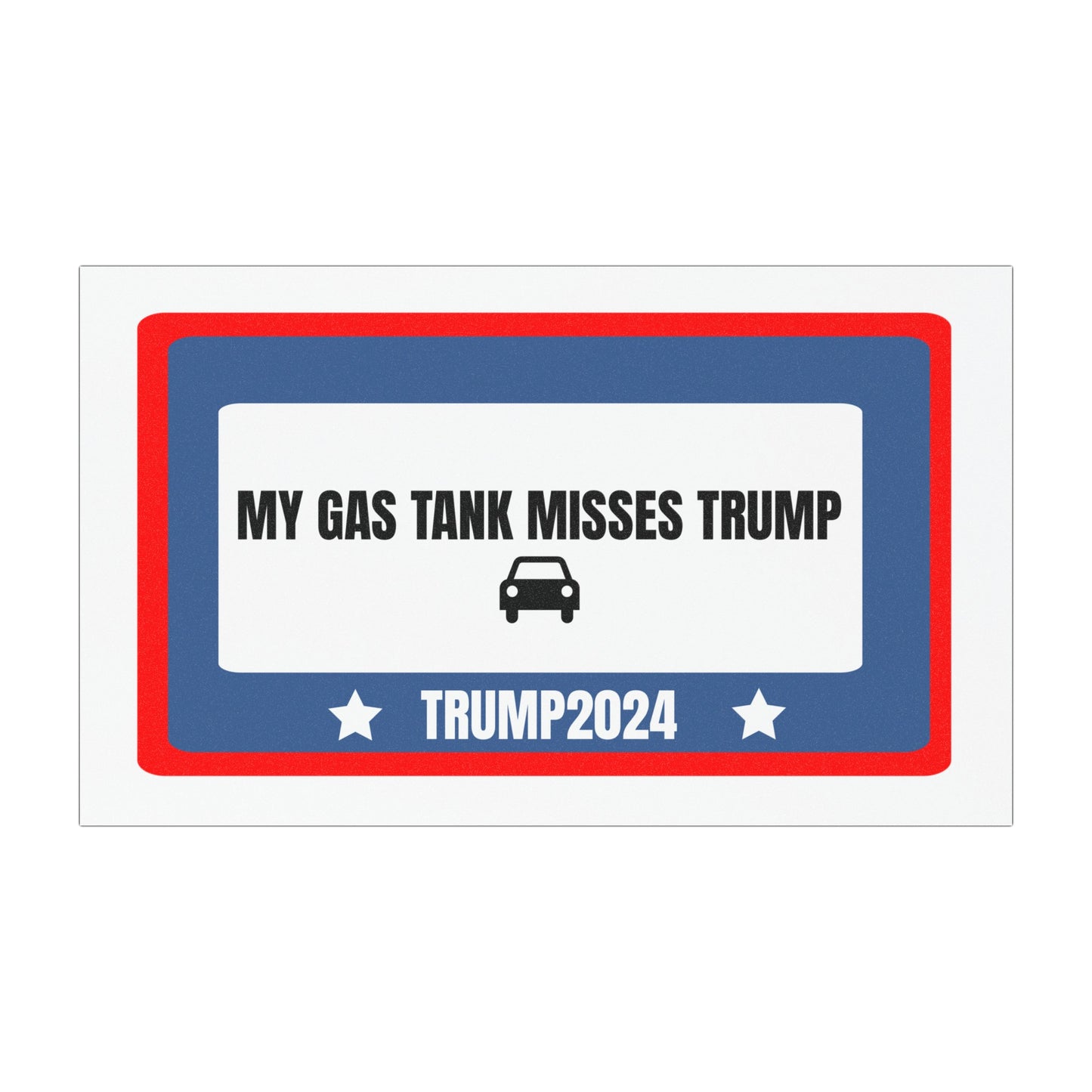 My gas tank misses Trump